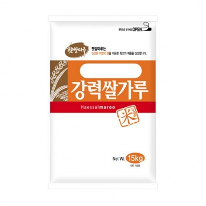 수입산 햇쌀마루 강력쌀가루 15kg