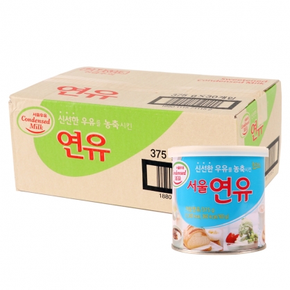 (1박스) 서울연유 375g×30개(캔)