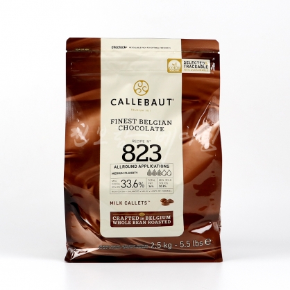 칼리바우트 밀크 초콜릿 823(33.6%) 2.5kg (벨기에) /칼레 초콜릿 밀크