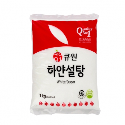 큐원 하얀설탕 1kg