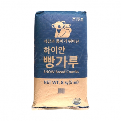 [택배불가] 코알라 하이얀 빵가루 8kg (흰색) /습식빵가루