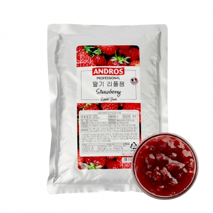 앤드로스 딸기 리플잼(딸기50%함유) 1kg