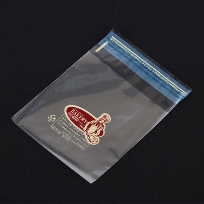 (50장) 접착봉투(3)인쇄-빵할아버지 /접착 비닐봉투