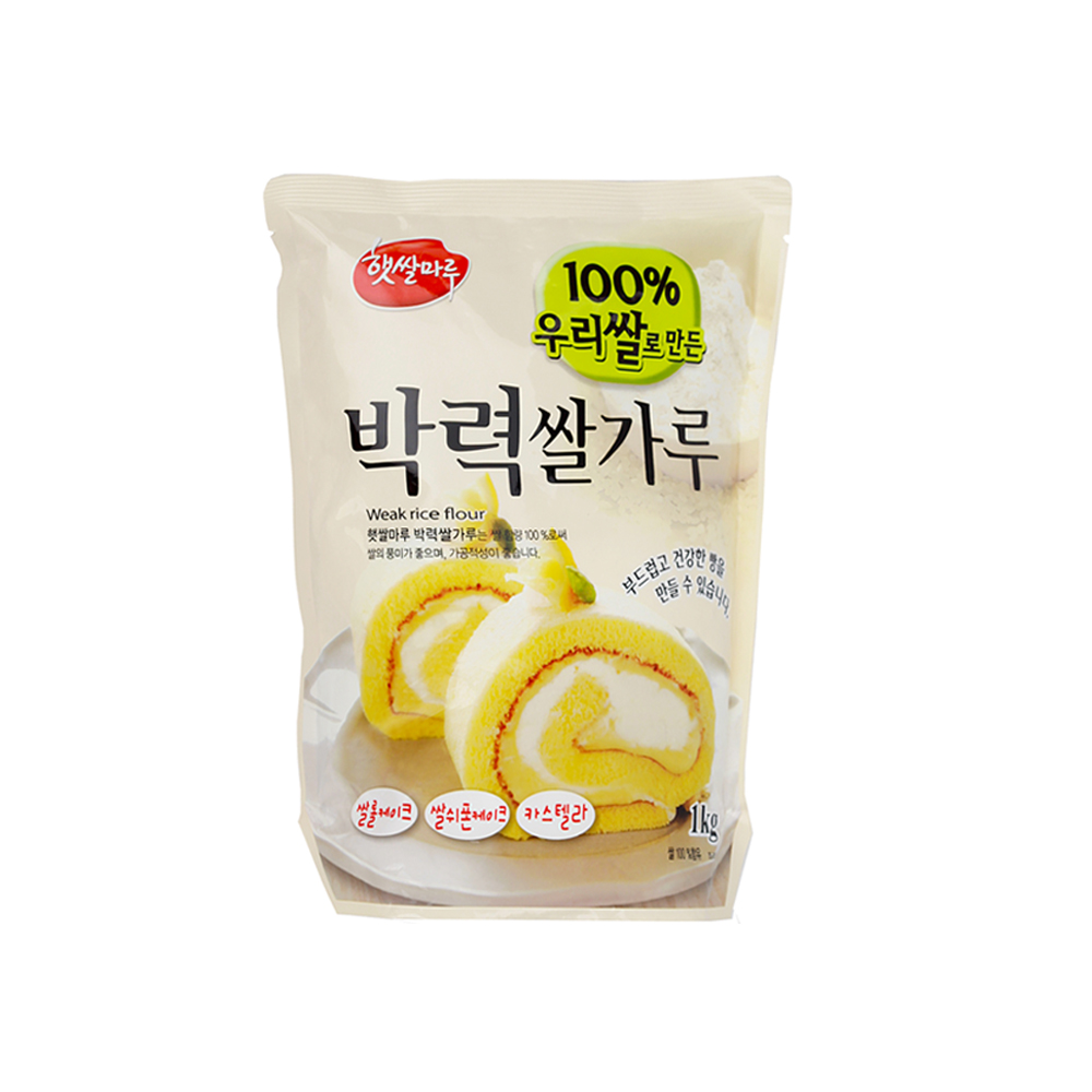 (소분) 박력쌀가루 1kg(쌀100%) /국내산