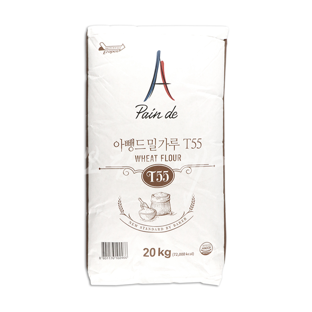 아뺑드 밀가루 T55 20kg /영양강화
