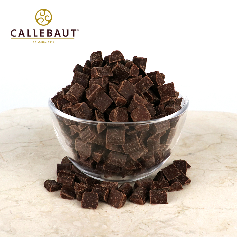 (소분) 칼리바우트 다크 커버춰 청크 초콜릿 45% 라지 1kg 싱가포르 다크 초코칩
