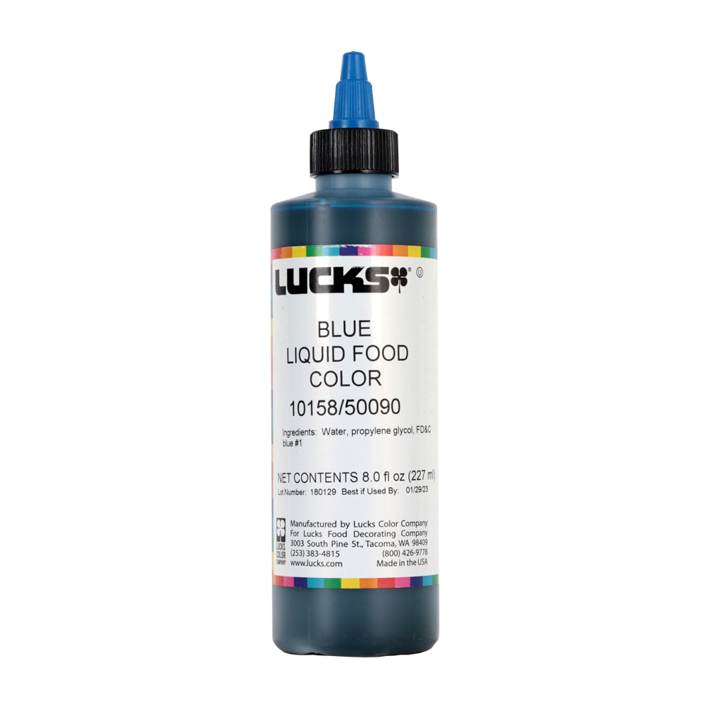 럭스 블루 액상 식용색소 227ml /미국산 프리미엄 식용색소