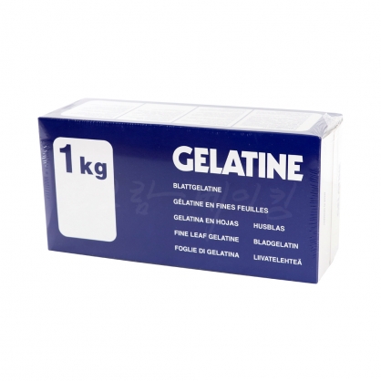 젤라틴 1kg (선인) /독일산 판젤라틴/잎새젤라틴