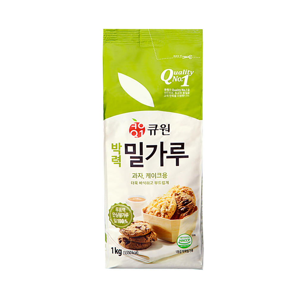 큐원 박력밀가루 1kg
