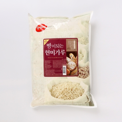 (발송지연) 햇쌀마루 빵이되는 현미가루 3kg