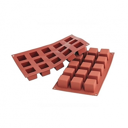 실리코마트 Cube (큐브15구) /실리콘몰드 SF105