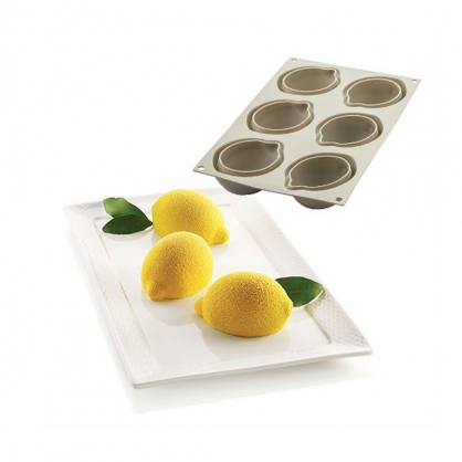 실리코마트 Delizia al Limone (레몬6구) /레몬틀/실리콘몰드
