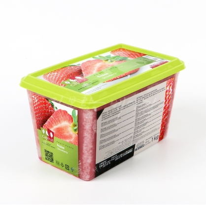 카프리 냉동 딸기퓨레 1kg (베이크플러스) /냉동퓨레