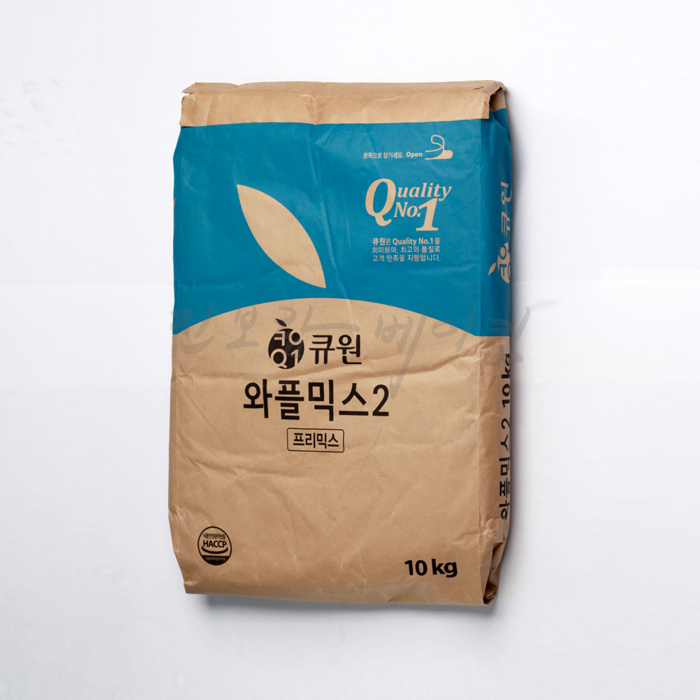 [발송지연] 큐원 와플믹스2 10kg
