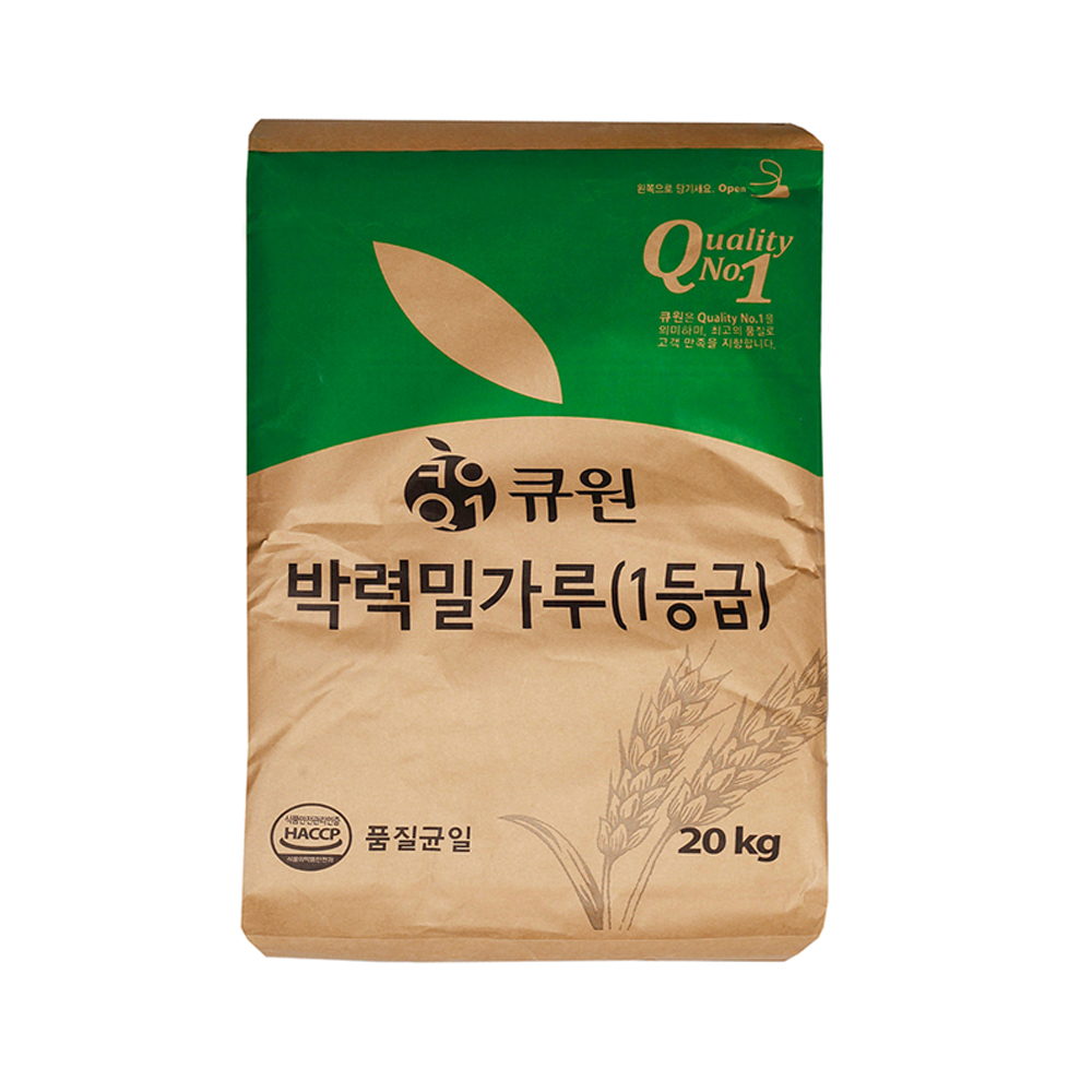 큐원 박력밀가루(1등급) 20kg