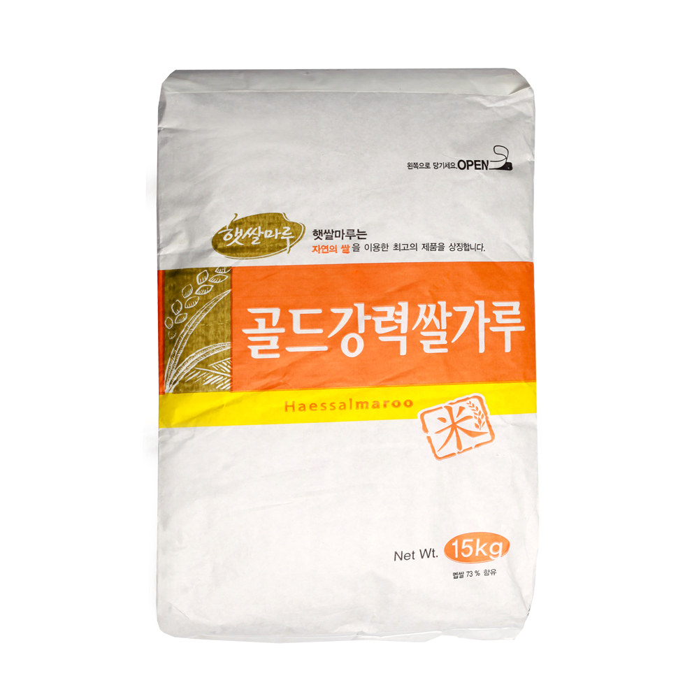 국산 햇쌀마루 골드강력쌀가루 15kg