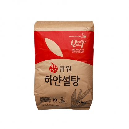 큐원 하얀설탕 15kg / 백설탕
