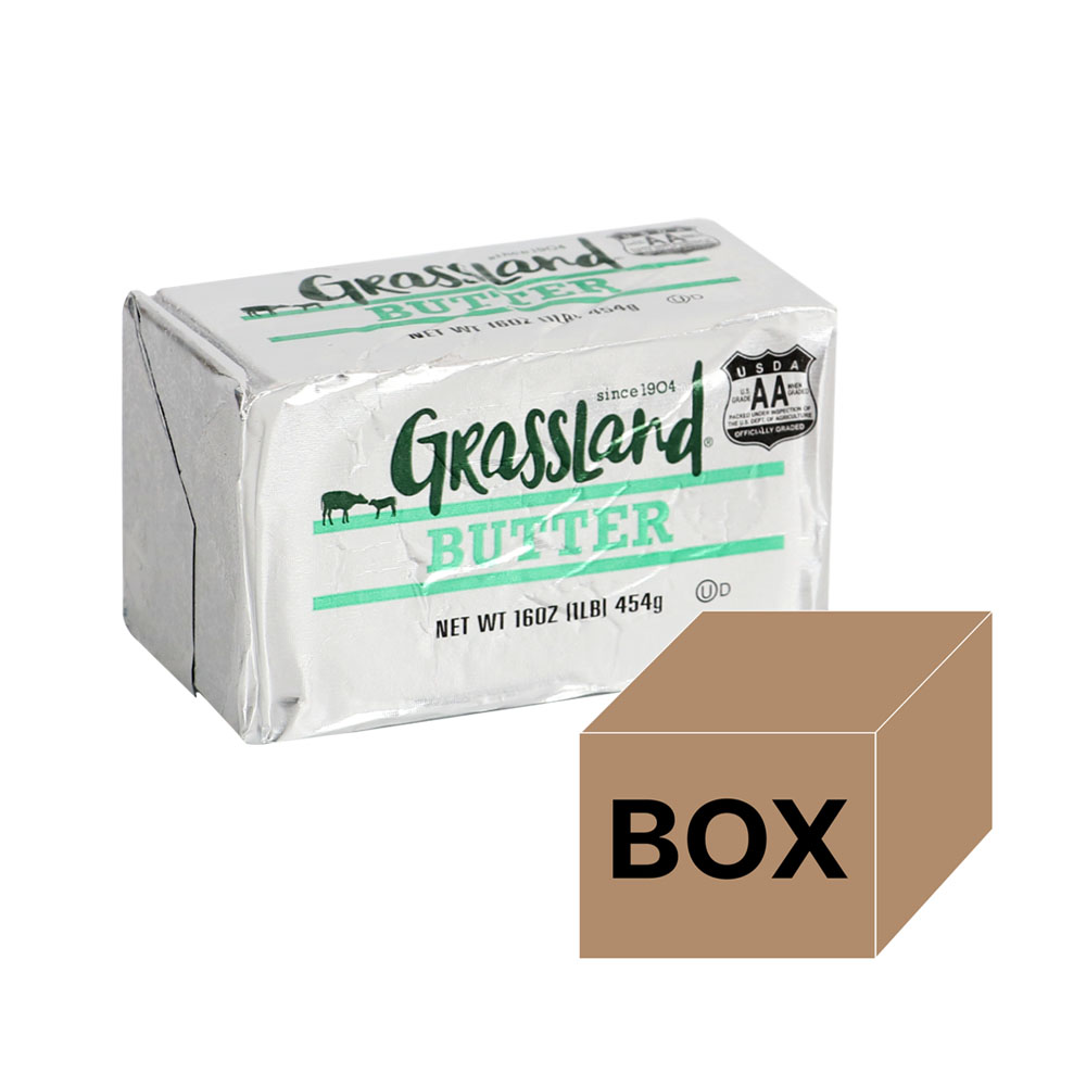 (1박스) 글라스랜드버터 (무염) 16.3kg (454g×36개) 글래스랜드 그래스랜드 버터