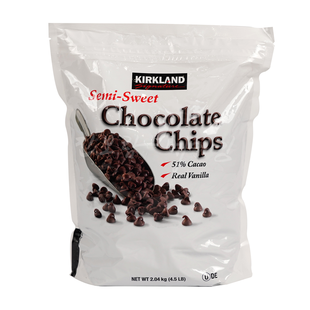 커클랜드 시그니춰 초콜릿칩스 2.04kg /카카오함량51%/ 다크초코칩 초코칩 초콜릿칩 초콜렛칩 / 코스트코