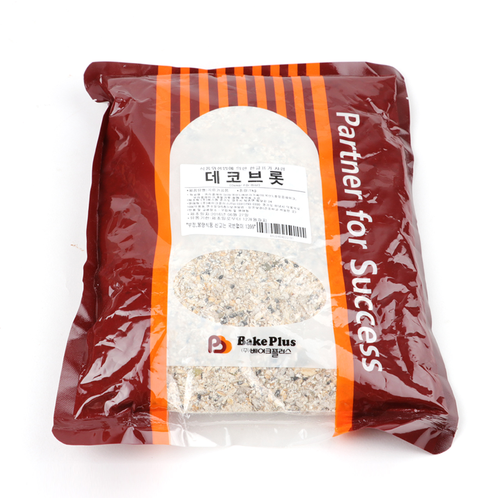 베이크플러스 데코브롯 1kg 독일빵용 오트밀 곡물믹스